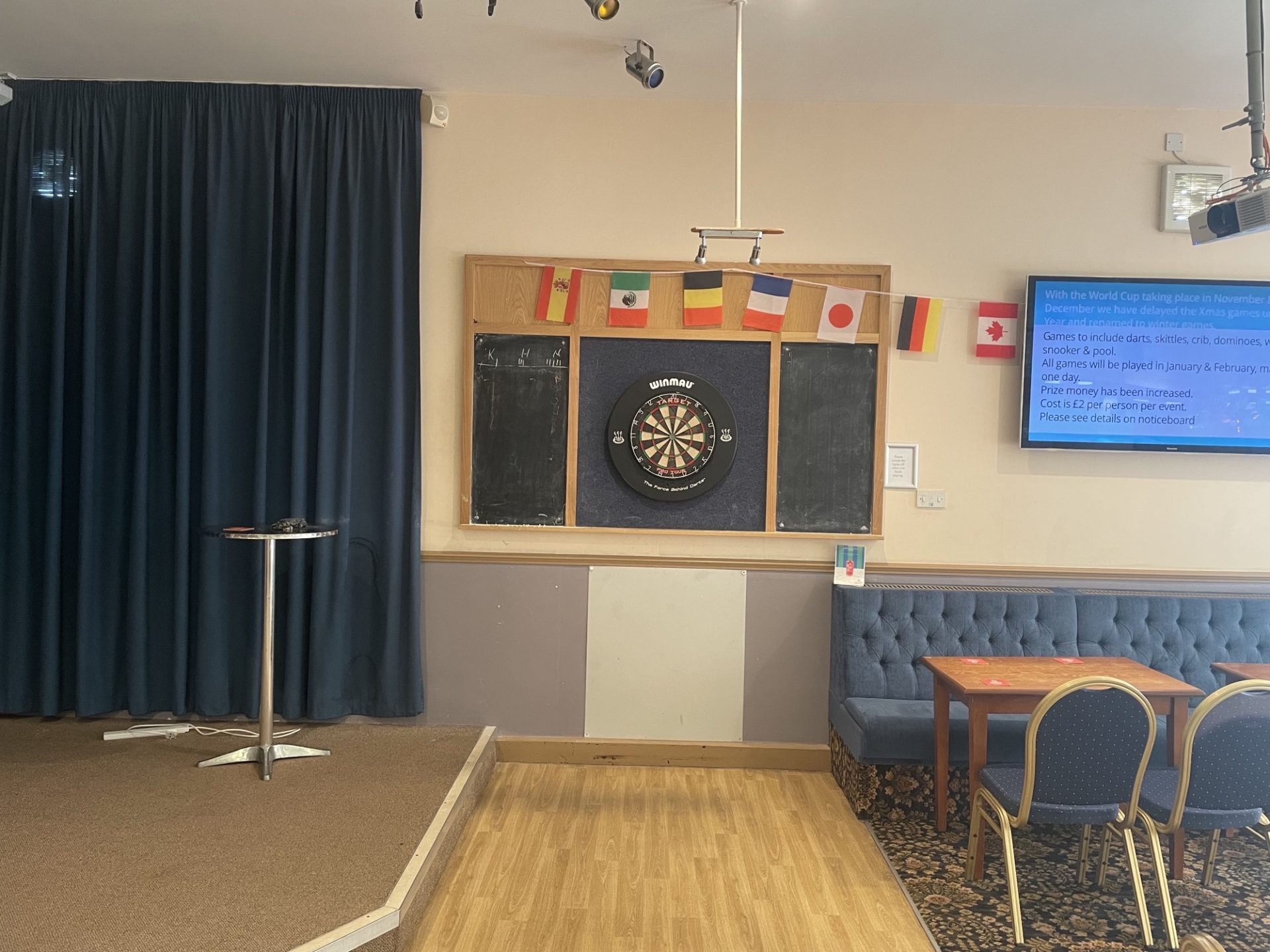 Darts board